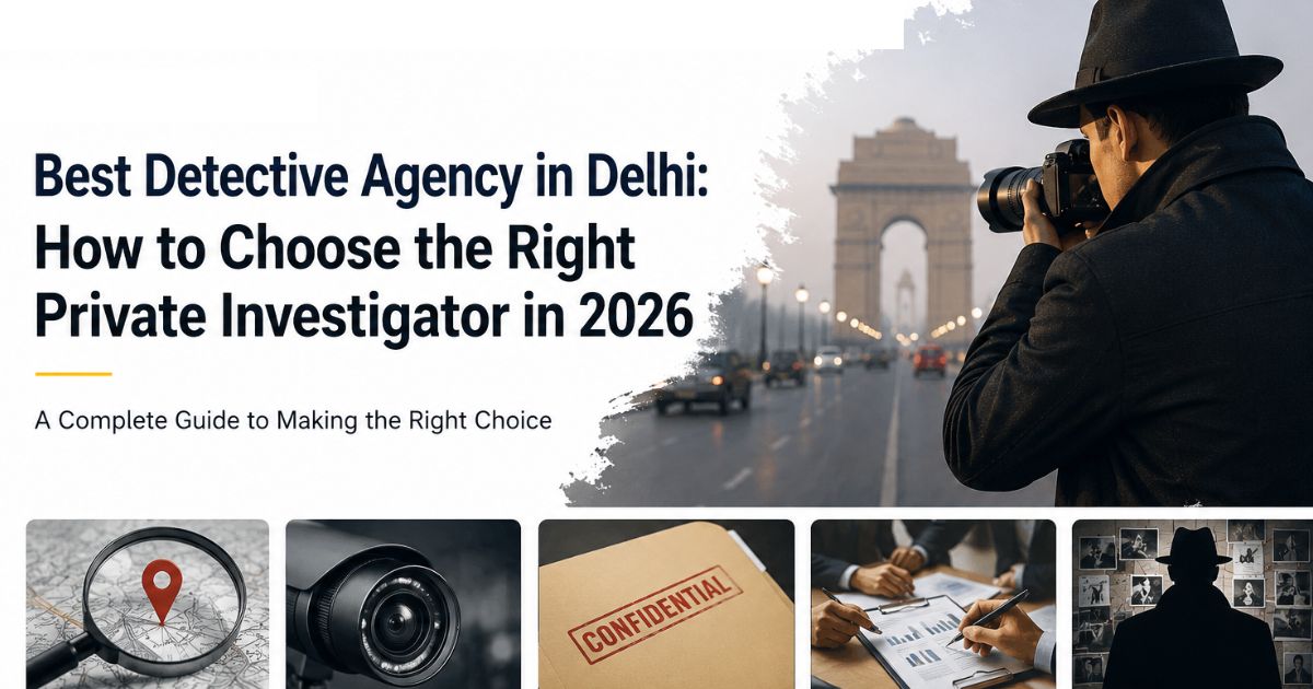 Best detective agency in Delhi