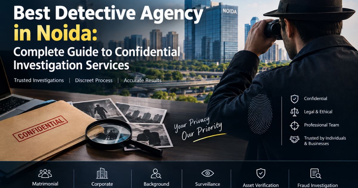 best detective agency in noida